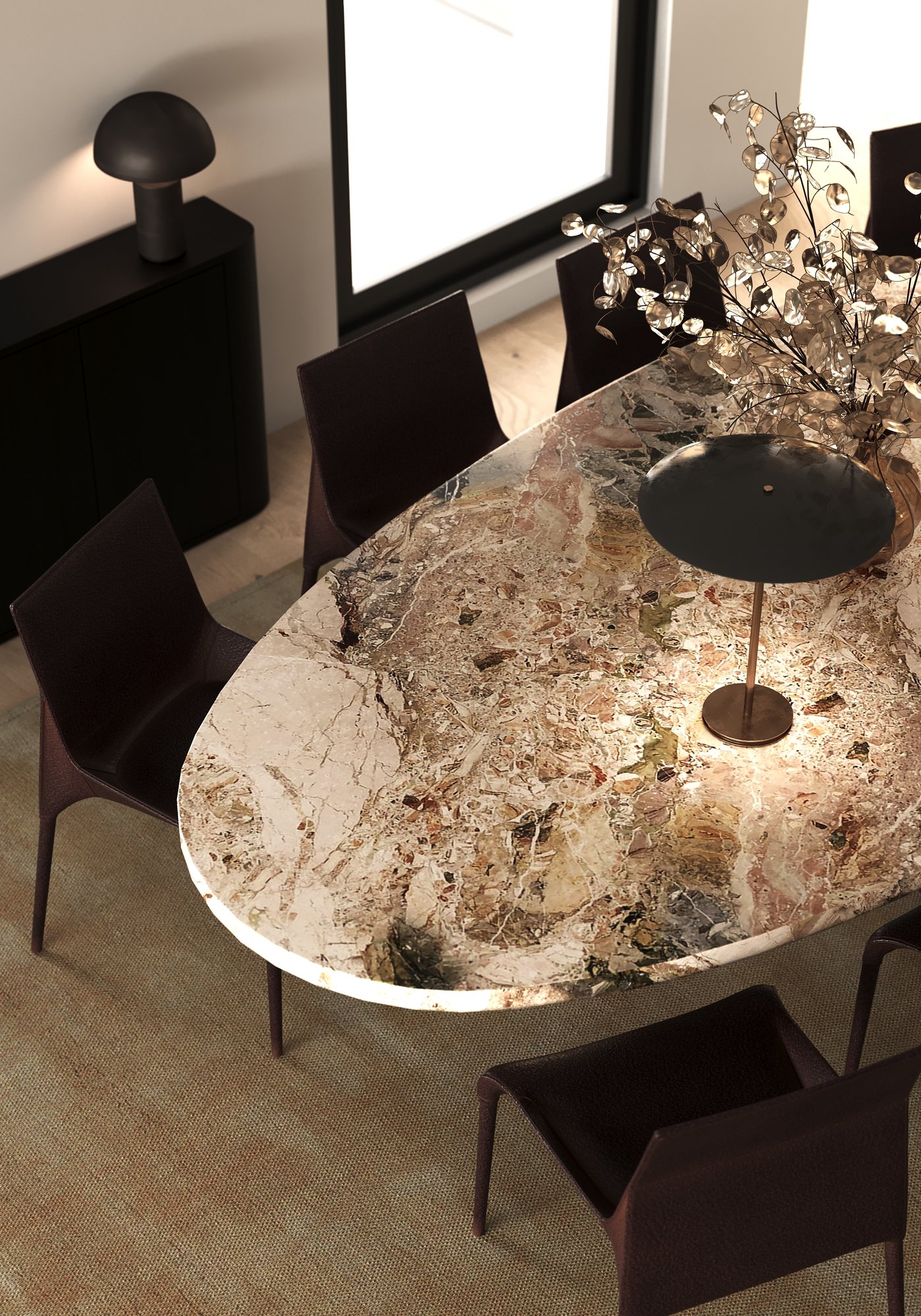 Dining Table (Close Up Shot)