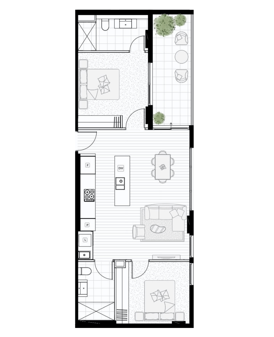Sanctuary Sandringham 504 Floor plan